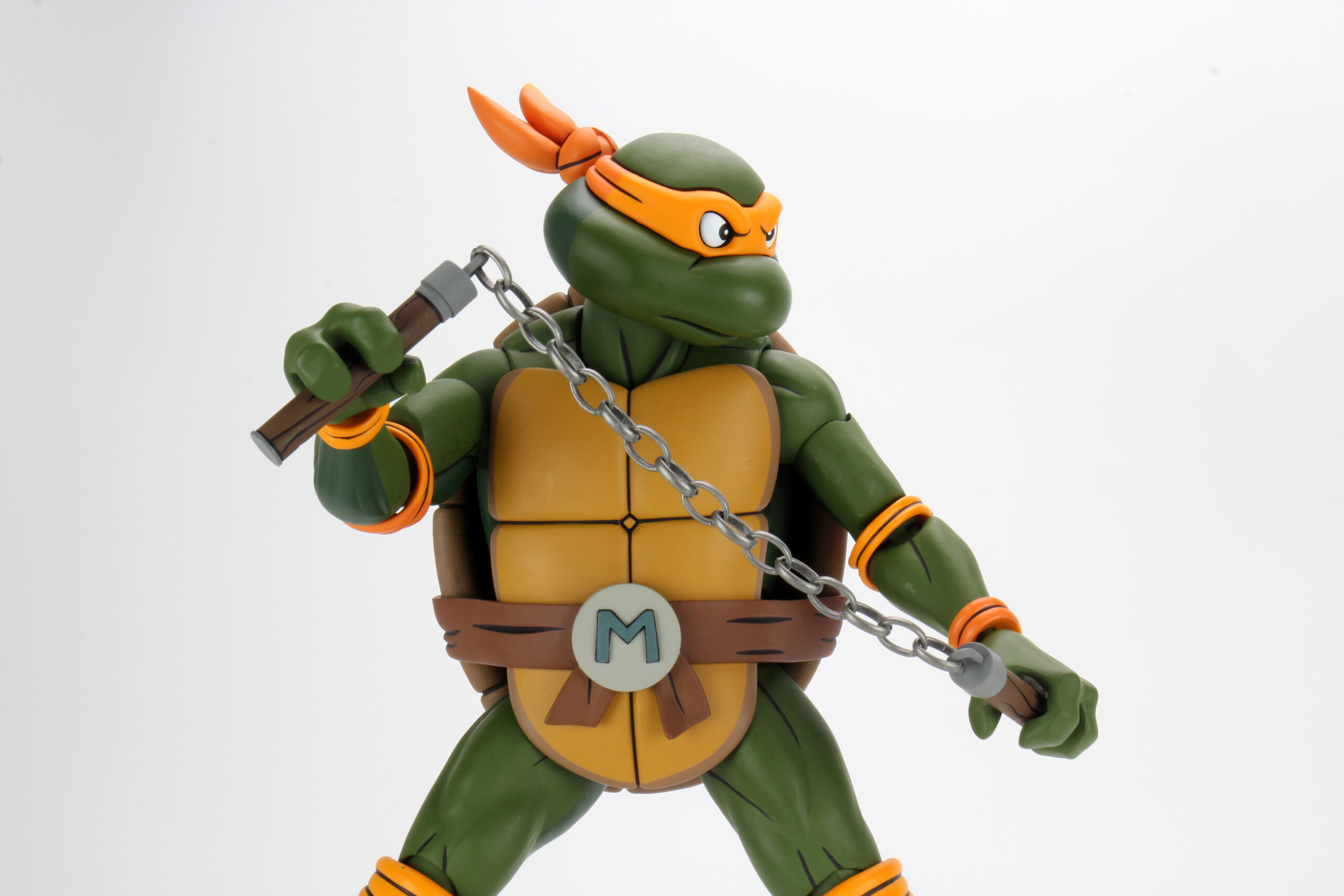 NECAOnline.com | Teenage Mutant Ninja Turtles (Cartoon) - 1/4 Scale Action Figure - Giant Size Michelangelo