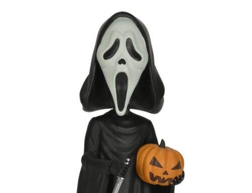 Ghost Face – Head Knocker – Ghost Face with Pumpkin