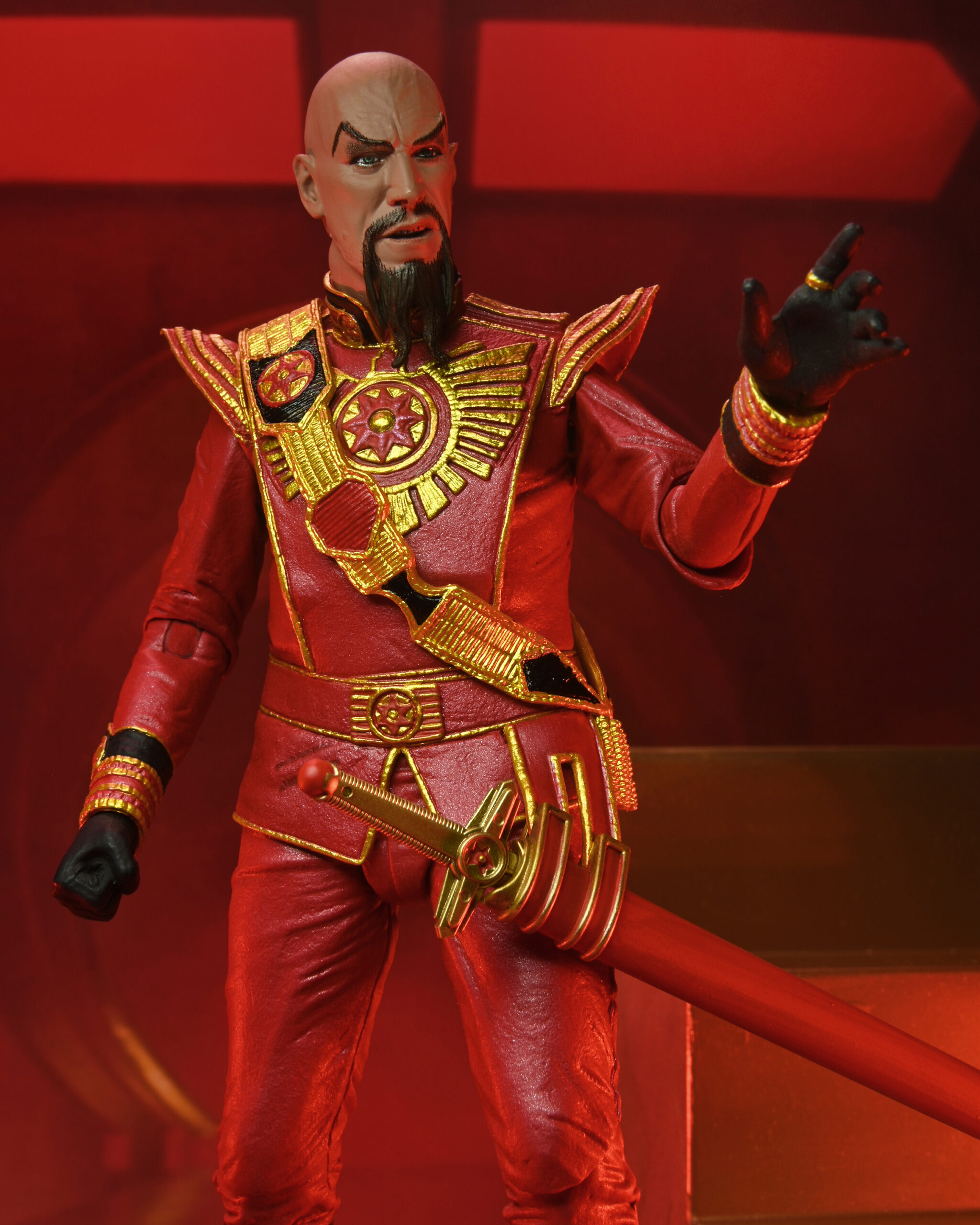 Flash Gordon (1980) – 7” Scale Action Figure – Ultimate Ming (Red ...