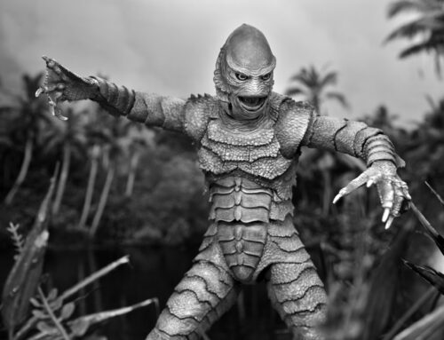 Universal Monsters – 7” Scale Action Figure – Ultimate Creature from the Black Lagoon (B&W)