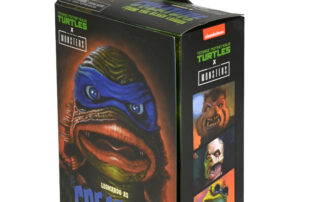 NECAOnline.com | Universal Monsters/Teenage Mutant Ninja Turtles - 7” Scale Action Figure – Ultimate Leonardo as the Creature