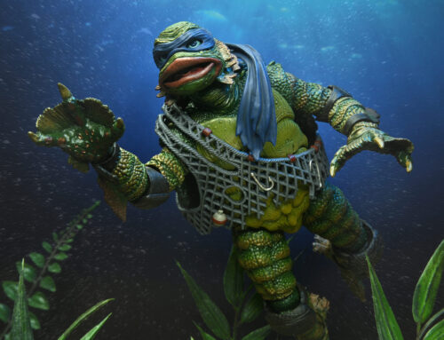 Universal Monsters/Teenage Mutant Ninja Turtles – 7” Scale Action Figure – Ultimate Leonardo as the Creature