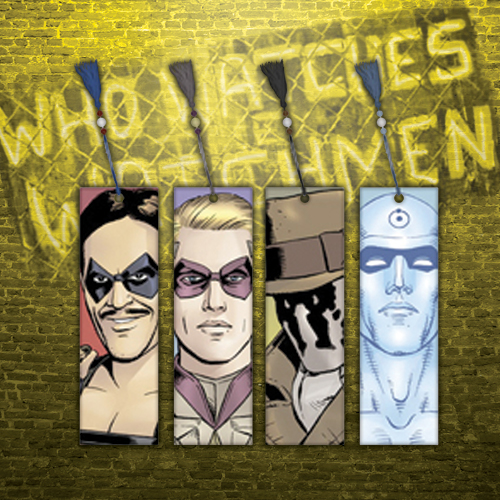 NECAOnline.com | Watchmen - Bookmarks - Dave Gibbons Art Set **DISCONTINUED**