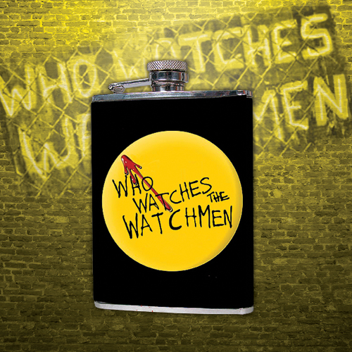 NECAOnline.com | DISCONTINUED - Watchmen – Decorative Flask – Who Watches