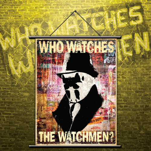 NECAOnline.com | Watchmen - Wall Scroll - Rorschach
