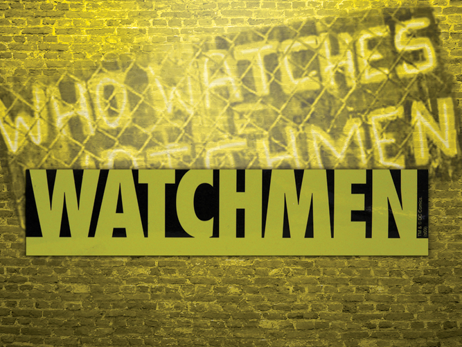 NECAOnline.com | DISCONTINUED - Watchmen – Sticker – Logo