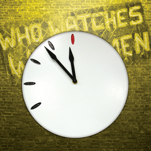 NECAOnline.com | Watchmen - Wall Clock - Doomsday