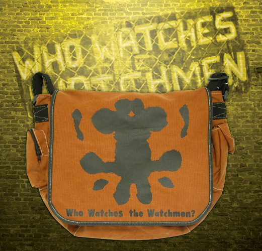 NECAOnline.com | DISCONTINUED - Watchmen – Messenger Bag – Rorschach