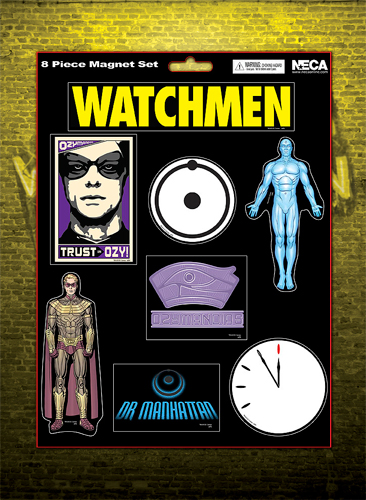 NECAOnline.com | DISCONTINUED - Watchmen – 8-Piece Magnet Set – Dr. Manhattan/Ozymandias