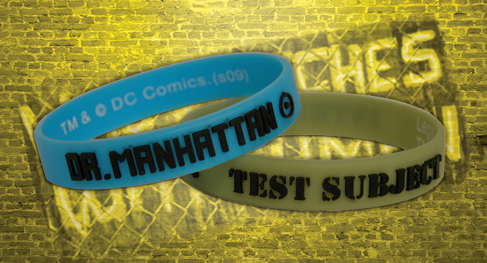 NECAOnline.com | DISCONTINUED - Watchmen – Rubber Bracelet Set – Dr Manhattan