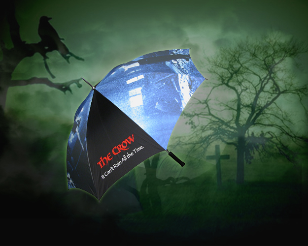 NECAOnline.com | The Crow - Umbrella - Can't Rain All The Time - DISCONTINUED
