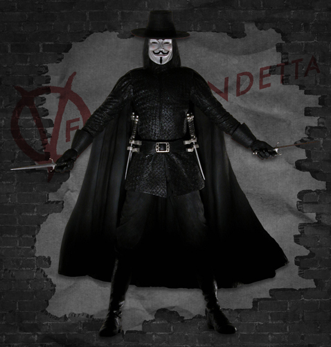 NECAOnline.com | V for Vendetta - 12" Action Figure with Sound **DISCONTINUED**