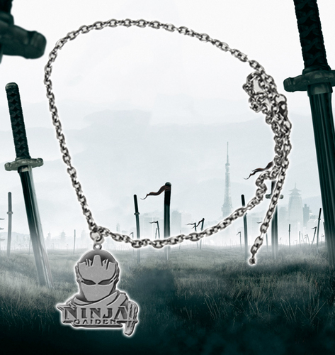 NECAOnline.com | Ninja Gaiden II - Necklace - Logo **DISCONTINUED**