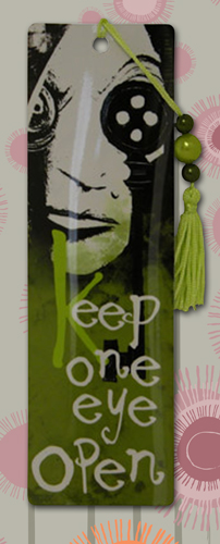 NECAOnline.com | DISCONTINUED - Coraline – Bookmark – Keep One Eye Open