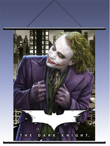 NECAOnline.com | The Dark Knight – Wall Scroll – Joker ***DISCONTINUED***