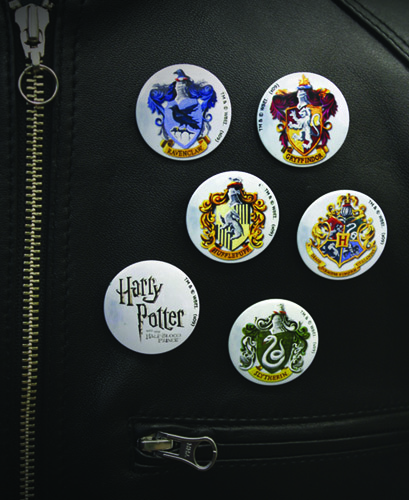 NECAOnline.com | Harry Potter and the Half-Blood Prince - Pin Set - Crests Set of 6 ***DISCONTINUED***
