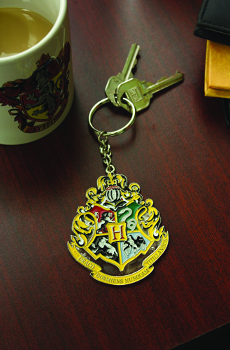 NECAOnline.com | Harry Potter - Keychain - Metal Hogwarts Crest **DISCONTINUED**