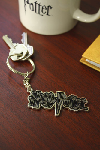 NECAOnline.com | Harry Potter - Keychain - Metal Logo **DISCONTINUED**