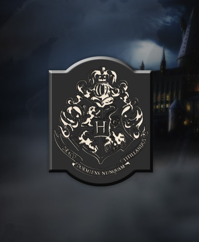 NECAOnline.com | Harry Potter - Wood Plaque - Hogwarts **DISCONTINUED**