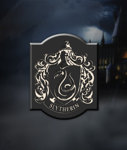 NECAOnline.com | DISCONTINUED - Harry Potter - Laser Engraved Wood Plaque - Slytherin Crest