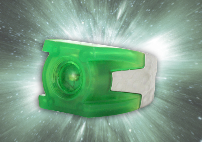 NECAOnline.com | DISCONTINUED - Green Lantern Movie – Light-Up Ring